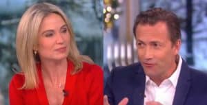 GMA Amy Robach Awkwardly Reunites With Andrew Shue