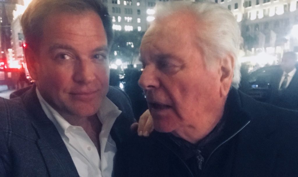 Michael Weatherly, Robert Wagner, Tony DiNozzo Jr, Anthony DiNozzo Sr, NCIS, https://twitter.com/M_Weatherly/status/989985230269370368/photo/1