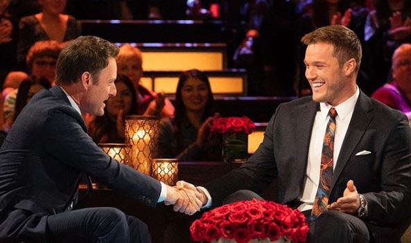 Chris Harrison and Colton Underwood from Instagram