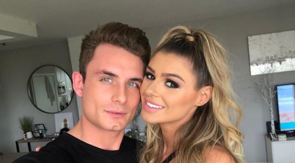 James Kennedy with his girlfriend Instagram