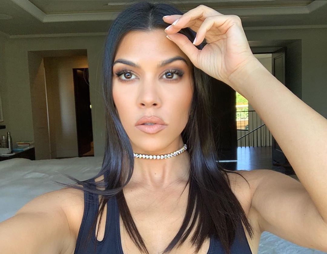 Kourtney Kardashian Instagram selfie