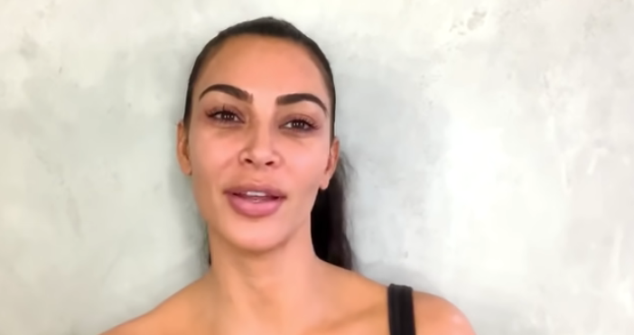 Kim Kardashian Stands Behind Her Body Makeup Despite Haters