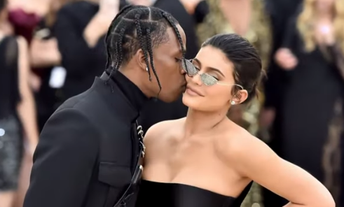 Kylie Jenner and Travis Scott Pose For Playboy