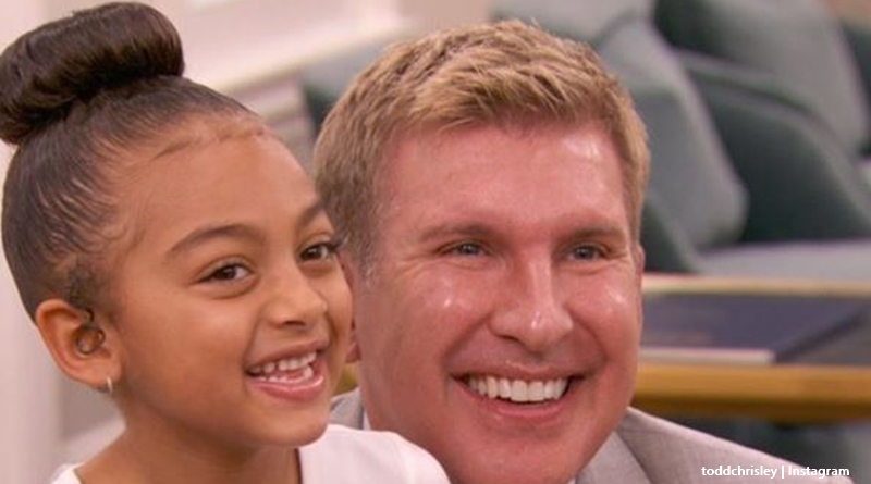 Chloe and Todd Chrisley