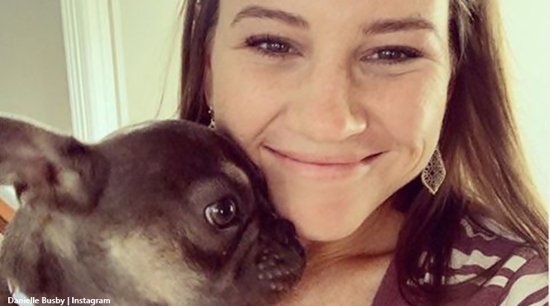 OutDaughtered Riley's mom Danielle Busby Beaux the dog