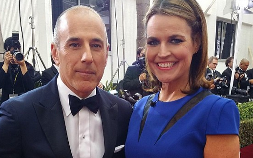 Matt Lauer of 'Today Show' Hoda Kotb Instagram