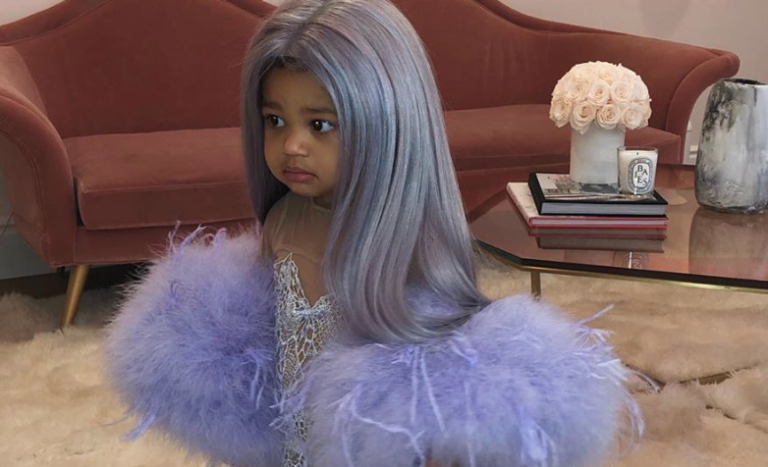 Stormi Goes As Kylie Jenner For Halloween