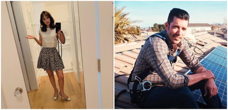 Zooey Deschanel & Jonathan Scott Make Relationship Instagram Official