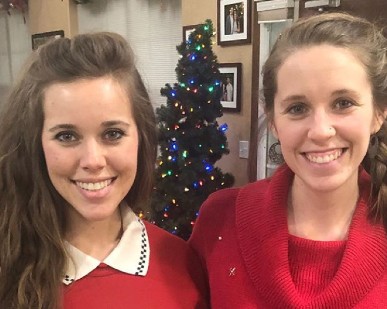 Jessa Seewald Instagram of Duggar Ugly Sweater Christmas Party
