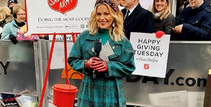 candace cameron bure for the salvation army