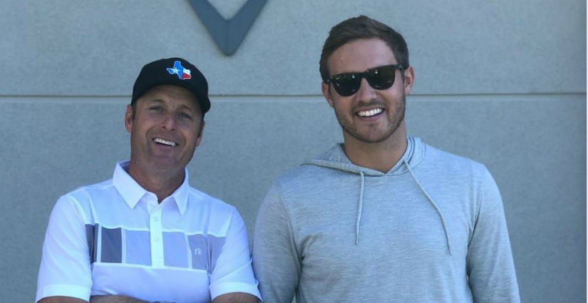 'Bachelor' Host Chris Harrison and 'Bachelor' Peter Weber via Instagram
