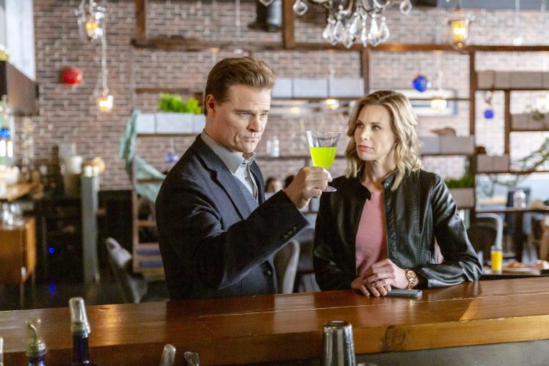 Gourmet Detective: Roux The Day, Photo: Dylan Neal, Brooke Burns Credit: ©2019 Crown Media United States LLC/Photographer: Ryan Plummer