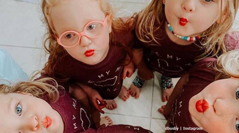 OutDaughtered Danielle Busby quints get over the flu