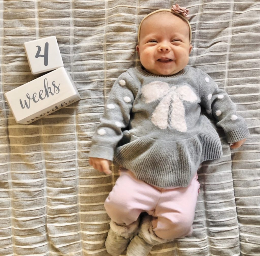 Duggar: Baby Grace Is One Month Old!