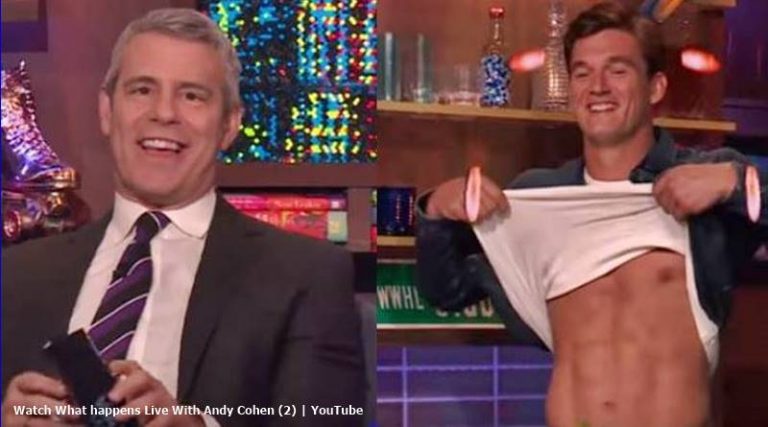 Tyler Cameron Asks Andy Cohen To Be His Valentine