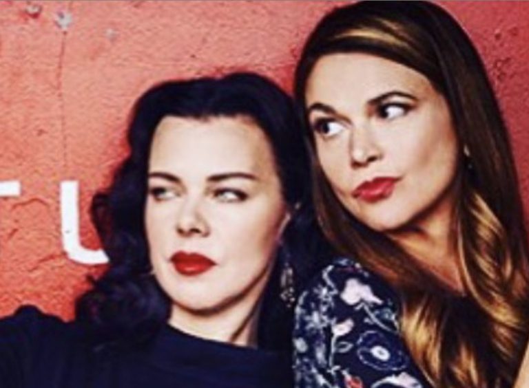 Deb Mazar, Maggie, Sutton Foster, Liza, Younger-https://www.instagram.com/p/B7n7amrJ4h0/