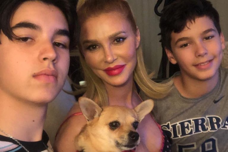 RHOBH Brandi Glanville and sons Instagram