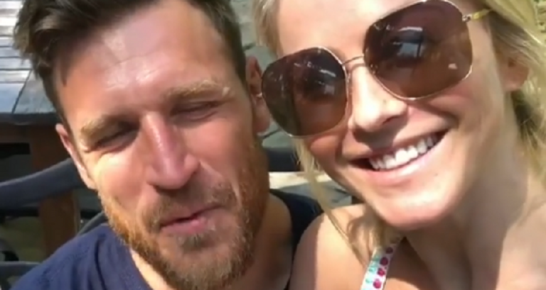 Julianne Hough And Brooks Laich Taking Advantage Of Self-Isolating By Working On Their Marriage