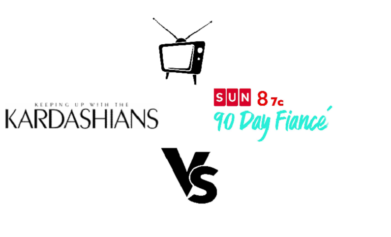keeping up with the kardashians and 90 day fiance logo