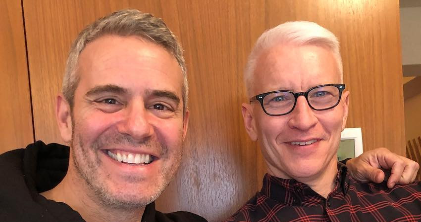 Bravo Andy Cohen and Anderson Cooper Instagram