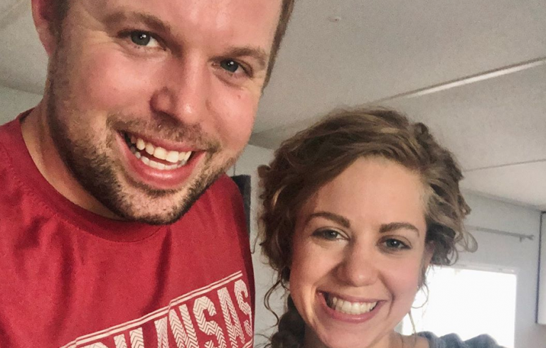John And Abbie Duggar Match In Photo With Grace