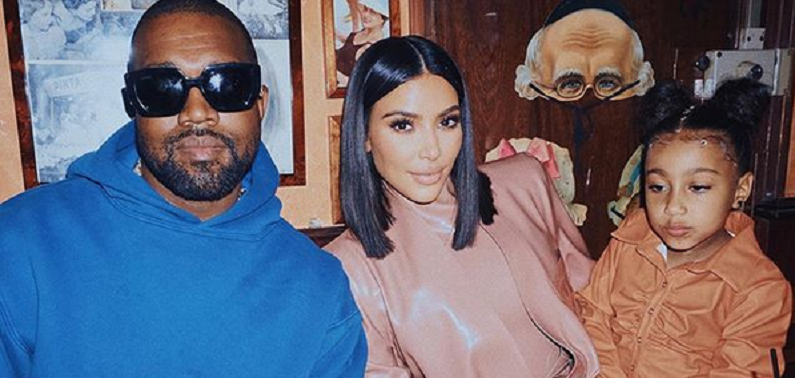 kim kardashian and kanye west on instagram