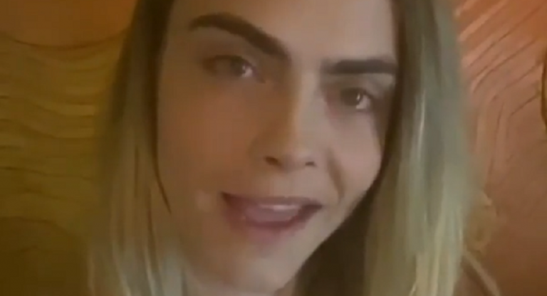 cara delevingne clip from instagram