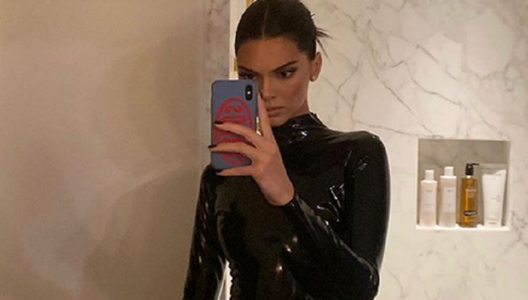 Kendall Jenner Heats Up Quarantine Time With New Lingerie Photo