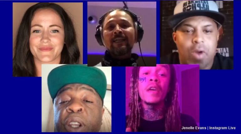 Jenelle Evans Goes Live With Bo Roc & Others On Black Lives Matter