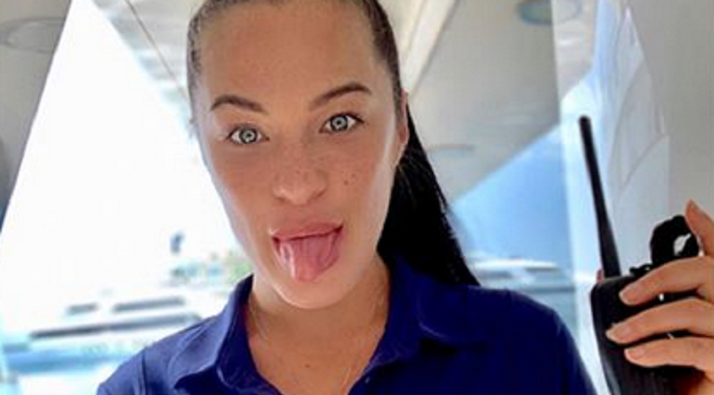 below deck med star jessica more instagram selfie