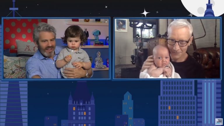 Anderson Cooper And Andy Cohen Introduce Sons On ‘WWHL’