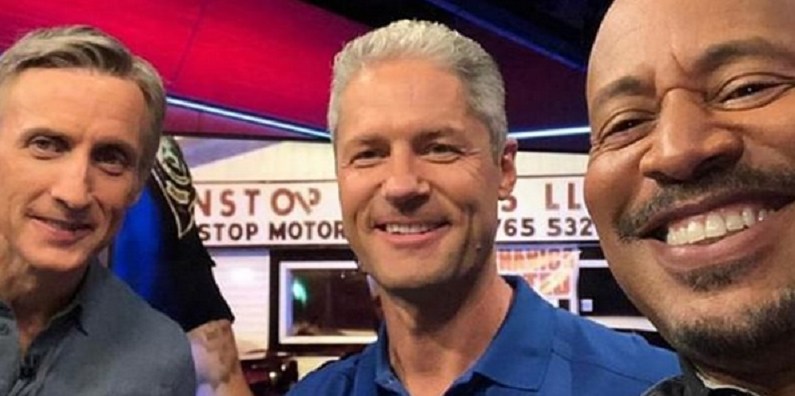 live pd hosts take a selfie together on instagram