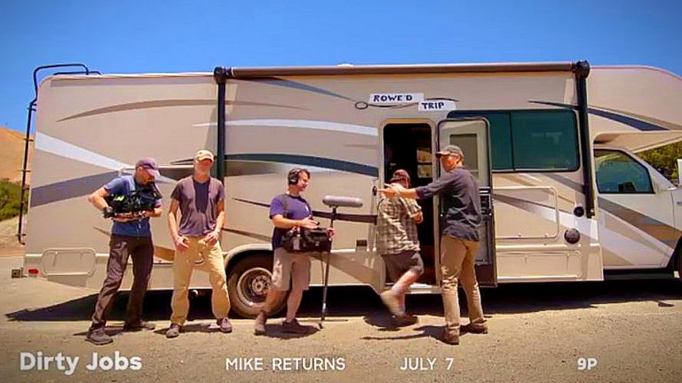 Mike Rowe Brings The Band Back for ‘Dirty Jobs: Rowe’d Trip’ in July, Preview Clip