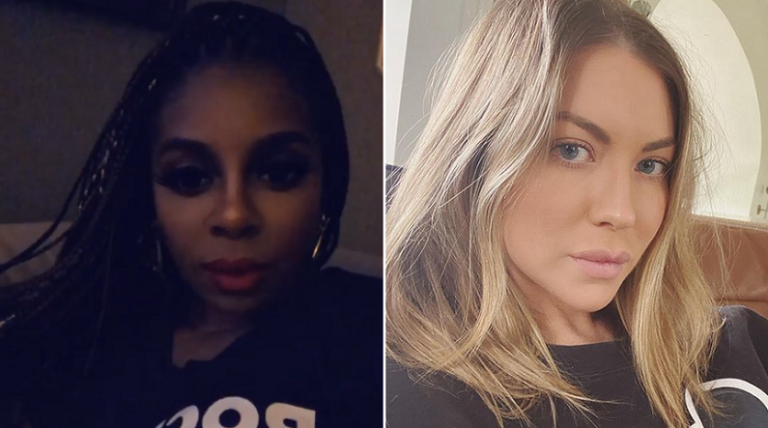 rhop star candiace dillard and vpr star stassi schroeder's instagram selfies