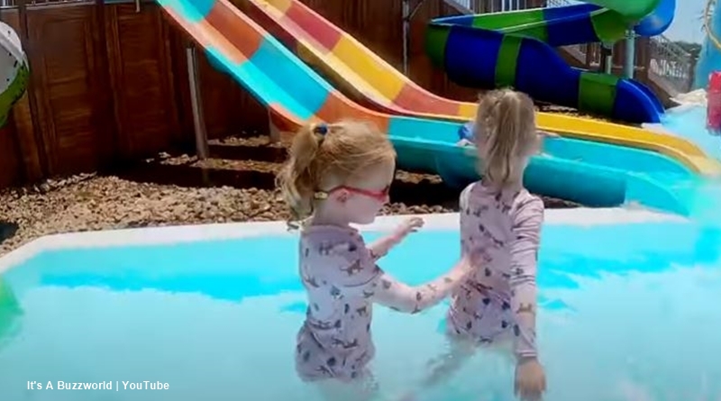 OutDaughtered family at the waterpark