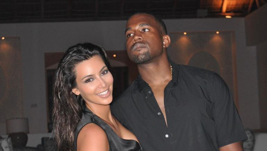 Kanye West, Kim Kardashian on Kanye West Instagram