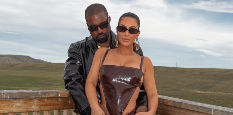 Kim Kardashian Kanye West from Instagram