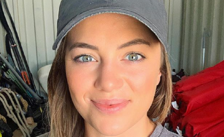 below deck med star malia white instagram selfie