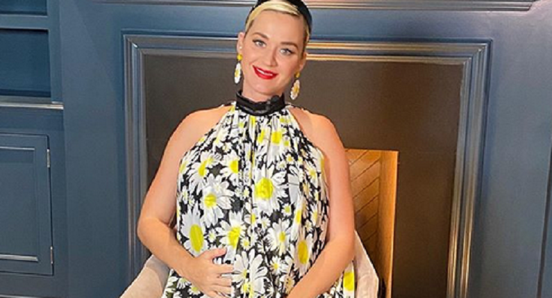 katy perry on american idol at home instagram photo