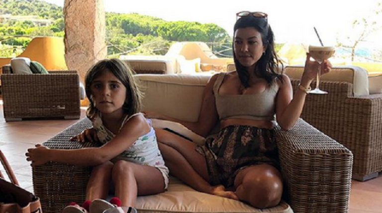 Kourtney Kardashian Wants To Maintain More Mindfulness, Presence For Her Kids