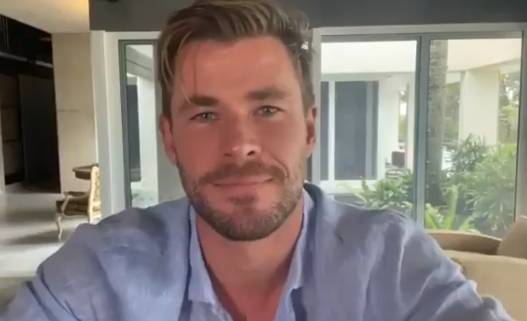 Chris Hemsworth from Instagram