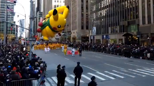Macy's Thanksgiving Day Parade from Instagram