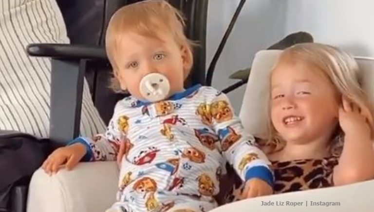 Jade Roper Shares Cutest Video of Brooks Loving His Sister Emmy