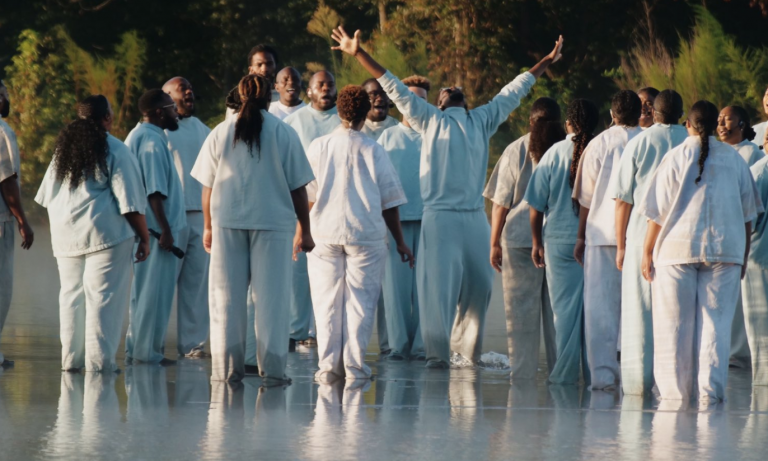 Kanye West Walks On Water In New Sunday Service Video
