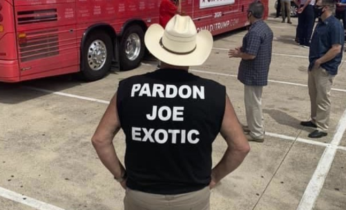 Joe Exotic Hopes The President Will Pardon Him