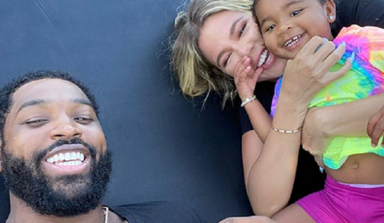 Khloe Kardashian, Tristan Thompson Look Cozy In Rare Family Sighting