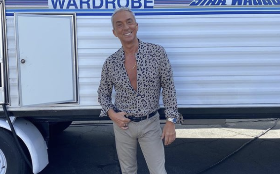 Bruno Tonioli Preps for 80s Night With A Little Throwback