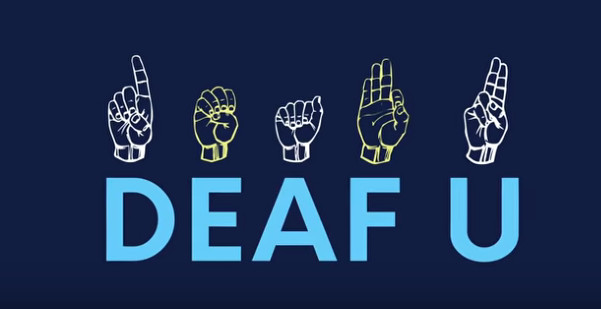 Deaf U Logo YouTube