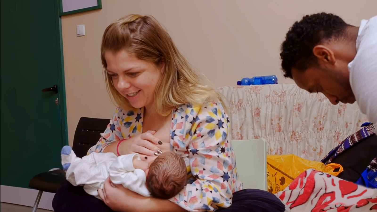 Ariela and Biniyam with their baby Aviel on 90 Day Fiance: The Other Way