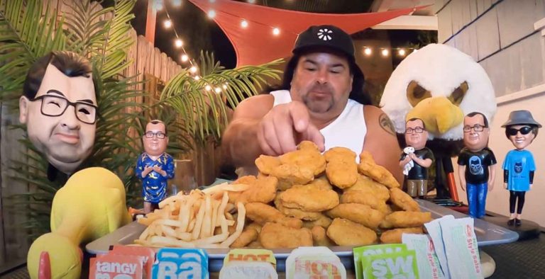 ’90 Day Fiance’ Star Big Ed Drops Fitness Regime To Take 100 Chicken Nugget Challenge?